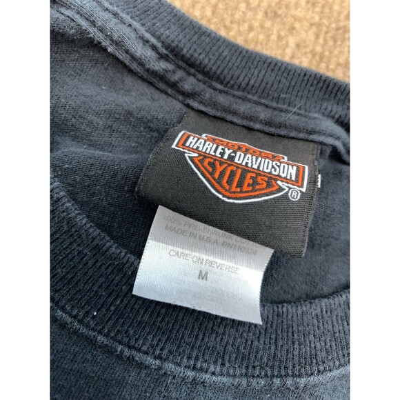 Harley Davidson Shirt Mens M Montgomery Alabama Freedom Ain't Quiet Short Sleeve - Picture 5 of 6